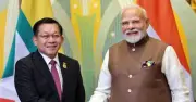মিয়ানমারের প্রেসিডেন্ট মিন অং হ্লাইংয়ের প্রথম বিদেশ সফর ভারতে