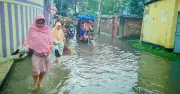 টানা বৃষ্টিতে রংপুরের ১০ সড়ক তলিয়ে, দুর্ভোগ চরমে