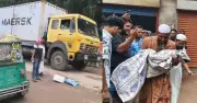 দেবিদ্বারে বাবার সামনে মোটরসাইকেল থেকে ছিটকে শিশুর মৃত্যু
