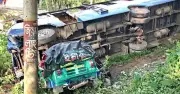 সুনামগঞ্জে সড়ক দুর্ঘটনায় তিনজন নিহত, তিনজন আহত