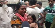 বরিশাল-ঢাকা মহাসড়কে বাসের ধাক্কায় দাদি-নাতি নিহত