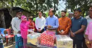 প্রধানমন্ত্রীর নির্দেশে পিতৃহারা শিশু মুসলিমার পাশে সরকার