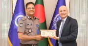 ইতালির রাষ্ট্রদূতের সাথে আইজিপির সৌজন্য সাক্ষাৎ