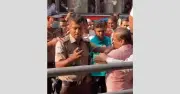 শাহবাগে স্বরাষ্ট্র মন্ত্রণালয়ের কর্মী ও ট্রাফিক পুলিশের ধস্তাধস্তি