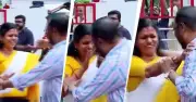 জোরপূর্বক আলিঙ্গন: কেরালায় কংগ্রেস নেতার বিরুদ্ধে বিতর্ক