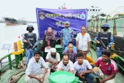 কর্ণফুলী নদীতে ডিজেল পাচারকালে ৯ পাচারকারী আটক, চার হাজার লিটার জ্বালানি উদ্ধার