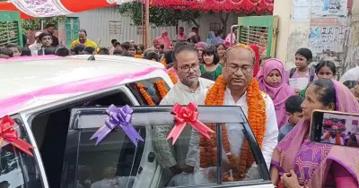 ৩৯ বছরের শিক্ষকতা শেষে অবসরে গেলেন প্রধান শিক্ষক সুখ রঞ্জন বিশ্বাস