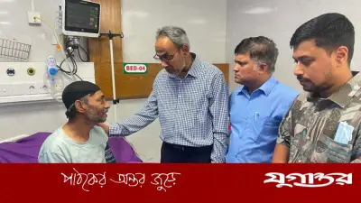 বিএনপি নেতার হাসপাতালে রামিসার বাবাকে দেখতে যাওয়া