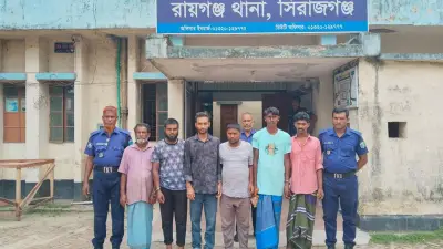 আখাউড়ায় ডাকাতসহ ৬ আসামি গ্রেপ্তার, সাংবাদিকদের সংবর্ধনা