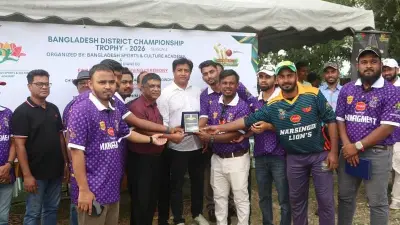 মালয়েশিয়ায় জেলা ক্রিকেটে টানা দ্বিতীয়বার চ্যাম্পিয়ন কুমিল্লা