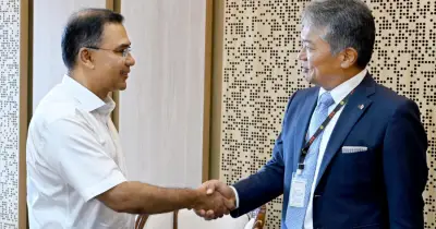 জাপানের মিতসুই অ্যান্ড কোং-এর প্রতিনিধিদলের প্রধান উপদেষ্টার সঙ্গে সাক্ষাৎ