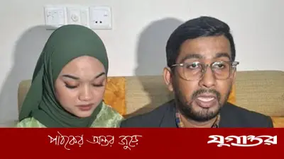 বিয়ের পর প্রথম শ্বশুরবাড়ি মালয়েশিয়ান তরুণীর, এলাকাবাসীর ভিড়