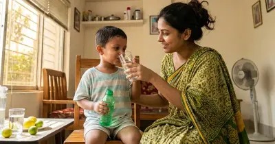 তাপপ্রবাহে শিশুদের স্বাস্থ্যঝুঁকি: করণীয় ও সতর্কতা