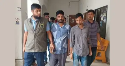 প্রধানমন্ত্রীর কার্যালয়ের লাল টেলিফোনের কপার তার চুরি: দুই আসামি ৫ দিনের রিমান্ডে