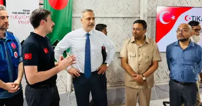 তুরস্কের পররাষ্ট্রমন্ত্রীর কক্সবাজারের রোহিঙ্গা ক্যাম্প পরিদর্শন
