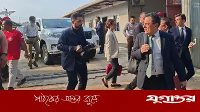 তুরস্কের পররাষ্ট্রমন্ত্রী হাকান ফিদানের রোহিঙ্গা ক্যাম্প পরিদর্শন