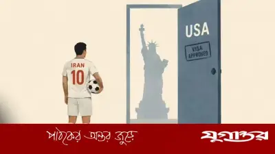 সব বাধা পেরিয়ে মার্কিন ভিসা পেলেন ইরানি ফুটবলাররা