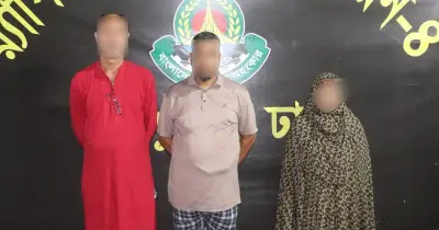 উচ্চ বেতনের চাকরির প্রলোভনে ২২ লাখ টাকা আত্মসাৎ, র‍্যাবের জালে ৩ প্রতারক