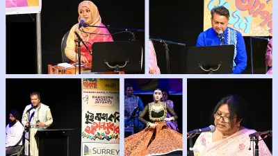 কানাডায় অনুষ্ঠিত হলো রবীন্দ্র-নজরুলজয়ন্তী