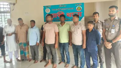 ডিবি পরিচয়ে স্বর্ণ-টাকা ছিনতাই, গ্রেপ্তার ৯: রাজধানীতে অভিযান