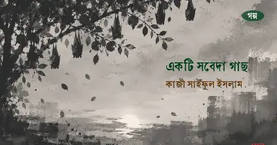 সবেদা গাছের নিচে সবুজের একাকী সন্ধ্যা