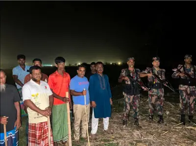 কুড়িগ্রাম সীমান্তে বিএসএফের পুশ ইন চেষ্টা ব্যর্থ, বিজিবি-বাসিন্দাদের প্রতিরোধ