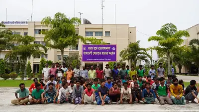 ভারত থেকে ফিরলেন ৯১ বাংলাদেশি জেলে, সঙ্গে ৪টি ট্রলার