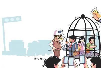 তেলেসমাতি আর খাঁচার শাস্তি: ঢাকার রাস্তায় এআই ক্যামেরার রাজত্ব