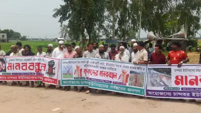 এমপির জিরো টলারেন্স সত্ত্বেও সিংগাইরে মাটি কাটা অব্যাহত, মানববন্ধন