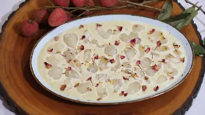 রাবড়ি লিচু: গরমে সুস্বাদু ও সহজ রেসিপি