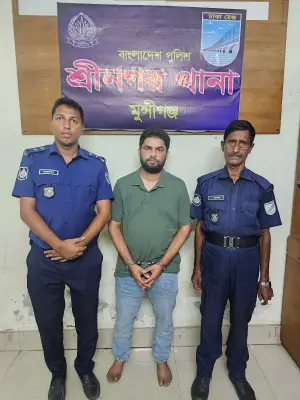 শ্রীনগরে পুলিশি হেফাজত থেকে পালিয়ে আবার গ্রেপ্তার আওয়ামী লীগ নেতা
