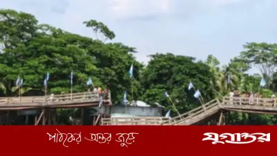বানারীপাড়ায় বালুবোঝাই ভাল্কহেডের ধাক্কায় ব্রিজ ভেঙে যোগাযোগ বিচ্ছিন্ন