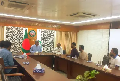 ডুয়েটে গণিত কার্নিভ্যাল নিয়ে উপাচার্যের সাথে সৌজন্য সাক্ষাৎ
