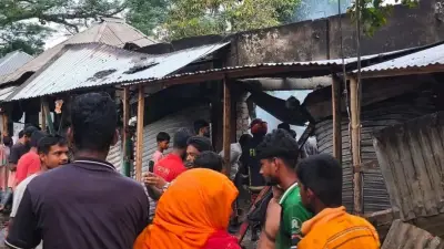 বাজারে আগুনে সিলিন্ডার বিস্ফোরণে নিহত ১, কিশোরগঞ্জে কাঁঠাল বিরোধে বাবার মৃত্যু
