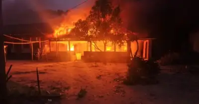 সাঘাটায় শিবির নেতা হত্যা: অভিযুক্ত যুবদল নেতার বাড়িতে অগ্নিসংযোগ, গ্রেপ্তার ১