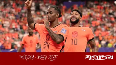 সুইডেনের বিপক্ষে নেদারল্যান্ডসের দাপুটে ৫-১ জয়