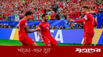 মেসির রেকর্ড ভেঙে জবাব দিল রোনালদো: টানা ষষ্ঠ বিশ্বকাপে গোল