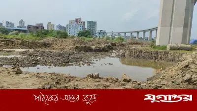 পদ্মা সেতু রেল সংযোগের পিয়ারের মাটি কেটে বিক্রির অভিযোগ