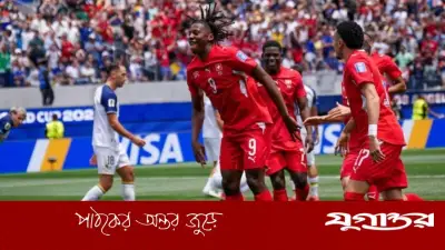 শেষ ২৩ মিনিটের গোলবন্যায় বসনিয়াকে ৪-১ গোলে উড়িয়ে দিল সুইজারল্যান্ড
