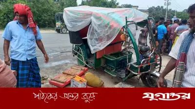 পুঠিয়ায় ট্রাক-অটোরিকশা সংঘর্ষে দুই ভাই নিহত, আহত ২