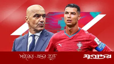 রোনালদোকে কখন ‘তুলতে হবে’, শিখতে হবে কোচকে: বিশ্বকাপে গোলখরা বিতর্ক