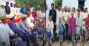 নামাজে উৎসাহিত করতে ১৩ শিশুকে সাইকেল উপহার