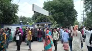 হত্যা মামলায় বিএনপি নেতা গ্রেপ্তার, থানার সামনে বিক্ষোভ