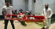 বঙ্গোপসাগরে জেলেদের জালে রহস্যময় লাল ড্রোন উদ্ধার