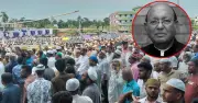 ভোলায় তোফায়েল আহমেদের দ্বিতীয় জানাজা সম্পন্ন