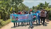 শরীয়তপুরে নিষিদ্ধ ছাত্রলীগের মিছিল, পুলিশের নজরদারি