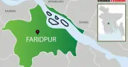 ফরিদপুরে ট্রাক্টর নদীতে পড়ে চালকের মৃত্যু
