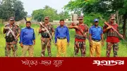 হিলি সীমান্তে পুশ-ইন ঠেকাতে বিজিবির সঙ্গে গ্রামপুলিশের যৌথ টহল