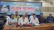 বাগেরহাটের মাজার দিঘির কুমির ফেরতের দাবিতে সংবাদ সম্মেলন