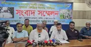 বাগেরহাটে কুমির ফেরতের দাবিতে সংবাদ সম্মেলন
